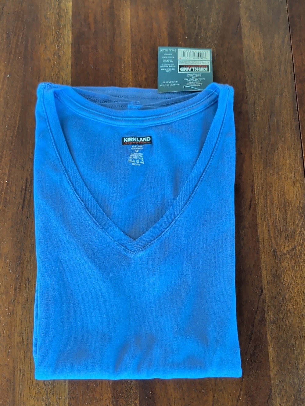 Kirkland Signature Crew Neck Tee - Blue